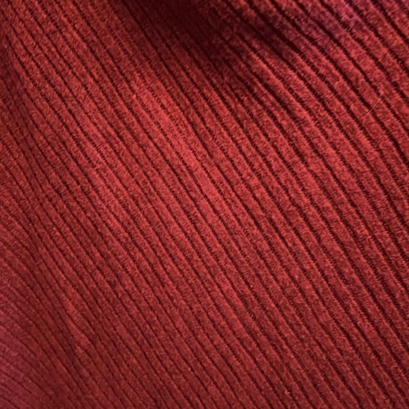 Burgundy Poncho - Picture 5 of 6